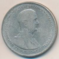 1930. 5P Ag "Horthy-jobbra" T:3
Adamo P8