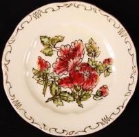 Zsolnay 6 db kis tálka, kézzel festett, jelzett, hibátlan, d:8,5 cm