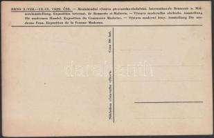 1929 Brno, Mezinardodni Vystava Pivovarsko-sladarska, Vystava moderniho obchodu, Vystava moderni zen...