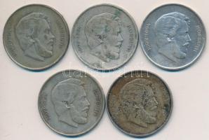 1947. 5Ft Ag "Kossuth" (5x) T:2-
Adamo F8.1