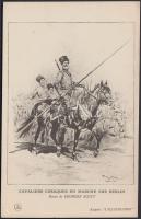 Cavaliers cosaques en marche sur Berlin / Cossacks on their way to Berlin s: Georges Scott