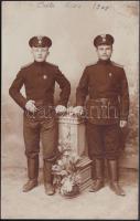 1908 Russian soldiers in Crete, photo