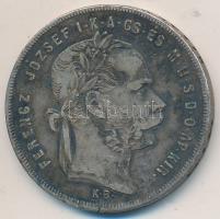 1879KB 1Ft Ag "Ferenc József / Középcímer" Körmöcbánya T:3
Hungary 1879KB 1 Forint Ag &quo...