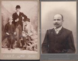 cca 1900-1930 Felvidéki fotótörténeti leletek, Kassa, Losoncz, Selmeczbánya, Nyitra, Késmárk, Galánt...