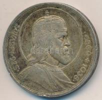 1938. 5P Ag "Szent István" T:2,2- ph., patina
Adamo P8.1
