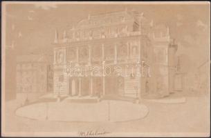 Helden, Theater, interior, hold to light litho