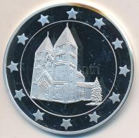 DN "Eurofantáziák - Jáki templom" Ag (0,999) emlékérem (20,7g) T:PP tanúsítvánnyal! Csak 2...