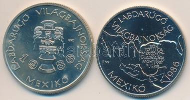 1985. 100Ft "Mexikói Labdarúgó VB" (2xklf)  T:BU
