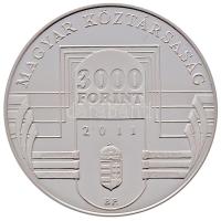 2011. 3000Ft Ag "Az Európai Unió Tanácsának magyar elnöksége" T:PP Dísztokban és tanúsítvánnyal! Csak 5000db