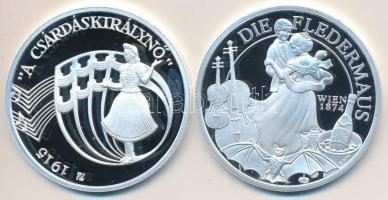 A Magyar Pénzverő és a Münze Österreich közös kiadványa: 2008. "Kálmán Imre - Csárdáskirálynő&q...