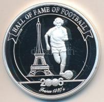 Uganda 2006. 2000Sh Ag "A labdarúgás halhatatlanjainak csarnoka - Franciaország 1980-as évek/Mi...