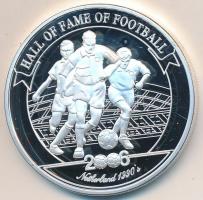 Uganda 2006. 2000Sh Ag "A labdarúgás halhatatlanjainak csarnoka - Hollandia 1990-es évek/Ronald...