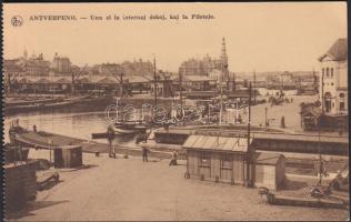 Antwerpen, Antwerp; Internal docks, Water works, ships (EK)