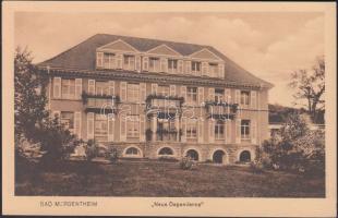Bad Mergentheim, Neue Dependance / hotel, advertisement