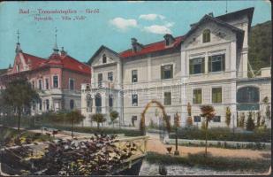Trencsénteplic-fürdő, Nyaralók, Wertheim Zsigmond kiadása / villas (EB)