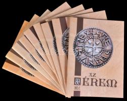 2009-2013. Az Érem c. folyóirat 9db különböző száma