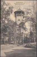 Karlovy Vary, Karlsbad; Aussichtsturm des Cafe Freundschaftshöhe / cafe tower (EK)