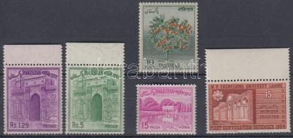 1957-1964 5 klf bélyeg, 1957-1964 5 diff. stamps
