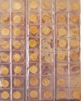 Szovjetunió / Oroszország 1927-1994. 1k - 5R klf db-ból álló fémpénz gyűjtemény 7 lapos albumba rendezve T:vegyes Soviet Union / Russia 1917-1994. 1 Kopek - 5 Rubles diff pcs in collection, in album with 7 sheets C:mixed