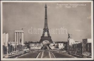 1937 Paris, Exposition Internationale, Vue d'Ensemble, Prise du Trocadero / exhibition