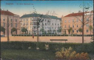 Zagreb, Dr. Ante Starcevic trg. / square (EK)