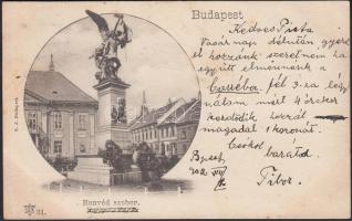 Budapest I. Honvéd szobor (fl)