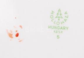 Hollóházi asztali tálka készlet, jelzett, hibátlan, összesen:4db