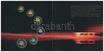 Litvánia 2003. 10c-5L (6xklf) forgalmi sor dísztokban T:PP
Lithuania 2003. 10 Centas - 5 Litas (6xdi...