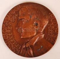 Csíkszentmihályi Róbert (1940-): Kőrösi Csoma Sándor. Bronz, számozott: 108/108, jelzett, két oldalas, d:7,5 cm
