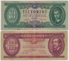 1947. 10Ft + 1947. 100Ft (2x) + 1949. 100Ft (2x) +  T:III-