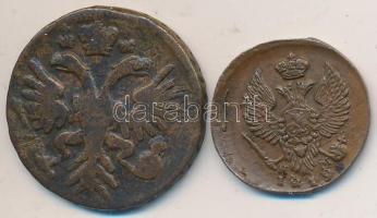Oroszország 1731. 1D + 1819EM 1D T:2,3
Russia 1731. 1 Denga + 1819EM 1 Denga C:XF,F