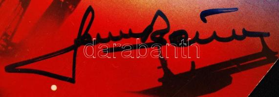 1980 Interkozmosz Farkas Bertalan aláírása, alkalmi bélyegzésű képeslapon