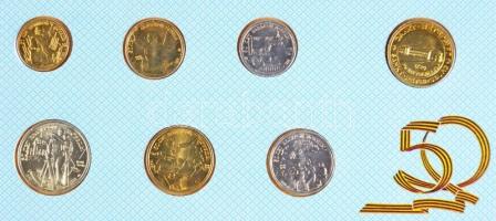 Oroszország 1995. 1R-100R "A második világháborús győzelem 50. évfordulójára 1945-1995" 6x...