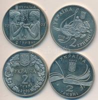 Ukrajna 2003. 2H (4xklf) T:P Ukraine 2003. 2 Hryvni (4xdiff) C:P