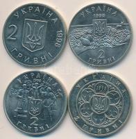 Ukrajna 1998. 2H (4xklf) T:BU Ukraine 1998. 2 Hryvni (4xdiff) C:BU