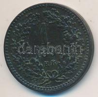 1891KB 1Kr "Fiumei címer" T:2