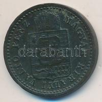 1891KB 1Kr "Fiumei címer" T:2