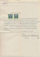 1890-1920 12 db okmány, illetékbélyegekkel