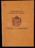 1924 Puhafedeles útlevél / Passport