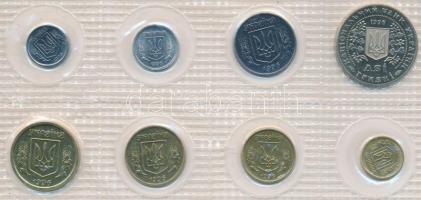 Ukrajna 1996. 1k-2H (8xklf) forgalmi sor laminált tokban T:1,P
Ukraine 1996. 1 Kopiyka - 2 Hryvni (8...