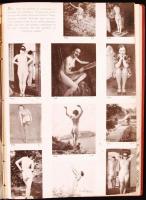 cca 1930-1938 Házi összeállítású erotikus füzet a kor magyar és külföldi erotikus magazinjaiból sok ...