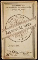 Darnay Kálmán: Magyarország őskora. Pozsony-Bp. 1900. 1 sztl. lev. Stampfel K. 143 p.Gazdag képanyaggal. Kiadói papírkötésben.