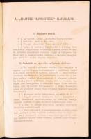 1902 Az Aradvidéki tanítóegyesület alapszabályai 12p