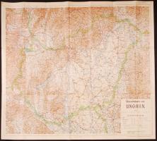 cca 1920 Magyarország térkép. Osztrák kiadás, szép állapotban 80x60 cm