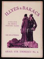 1924 Arad Bakács Miksa divatüzlete képes reklámfüzet. / Arad fashion shop advertising 8p.
