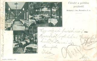 Budapest I. "Politikus Greizler" (win Riß)