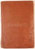 1906 A szegedi magyar királyi Bábaképző Intézet bába oklevele, Vászon. Sérült vászonborítóban