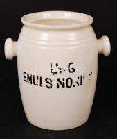 3 db patika edény: 2 db üveg dugóval, 1 db kerámia