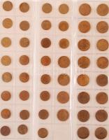 Szovjetunió / Oroszország 1962-2001. 1k - 2R (109x) több klf db 4db berakólapon T:vegyes
Soviet Unio...