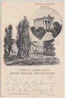 Sátoraljaújhely, Széphalom, Borsi; Kazinczy Mauzóleum, II. Rákóczy Ferenc szülőháza, kiadja Lővy Adolf (EK)